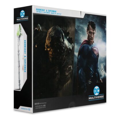 Batman v Superman: Dawn of Justice DC Multiverse Mega Actionfiguren 2er-Pack Doomsday & Superman – Bild 9