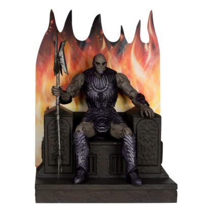 Zack Snyder's Justice League DC Multiverse Mega Actionfigur Darkseid with Throne (Gold Label) 24 cm