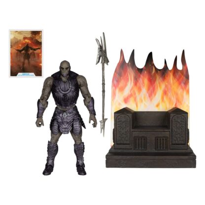 Zack Snyder's Justice League DC Multiverse Mega Actionfigur Darkseid with Throne (Gold Label) 24 cm – Bild 2