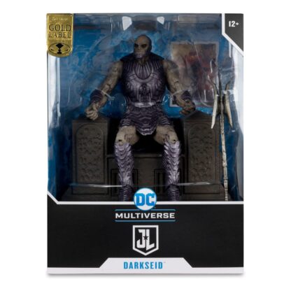 Zack Snyder's Justice League DC Multiverse Mega Actionfigur Darkseid with Throne (Gold Label) 24 cm – Bild 7