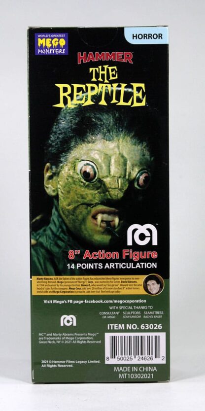 Hammer Films Actionfigur The Reptile (Das schwarze Reptil) (Boxed Version) 20 cm – Bild 5