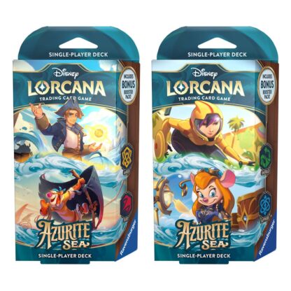 Disney Lorcana TCG Azurite Sea Starter Decks Display (8) *Englische Edition* – Bild 2