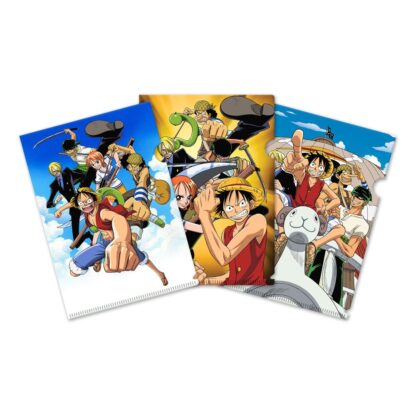 One Piece Klarsichthüllen 3er-Set Classic Adventures