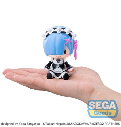 Re:Zero Starting Life in Another World Fuwa Petit Chibi Figur Rem 8 cm – Bild 7