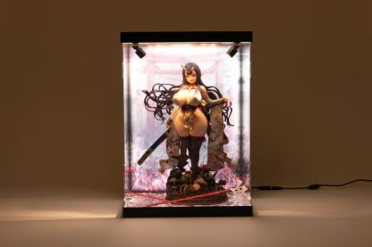 SHINSAI Acryl Display Case mit Beleuchtung Inbina Rasethuhime Saki M Edition 39 cm – Bild 7