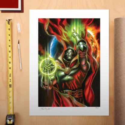 Marvel Kunstdruck Doctor Doom: Timeless 46 x 61 cm - ungerahmt – Bild 2