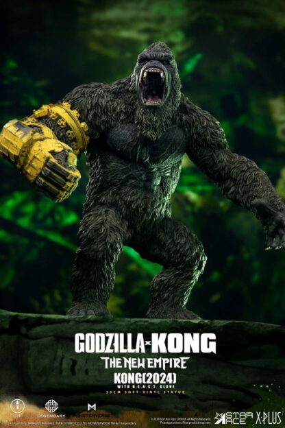 Godzilla vs. Kong: The New Empire Soft Vinyl Statue Kong with B.E.A.S.T. Glove 30 cm – Bild 8