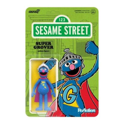 Sesamstraße ReAction Actionfigur Wave 03 Super Grobian 10 cm