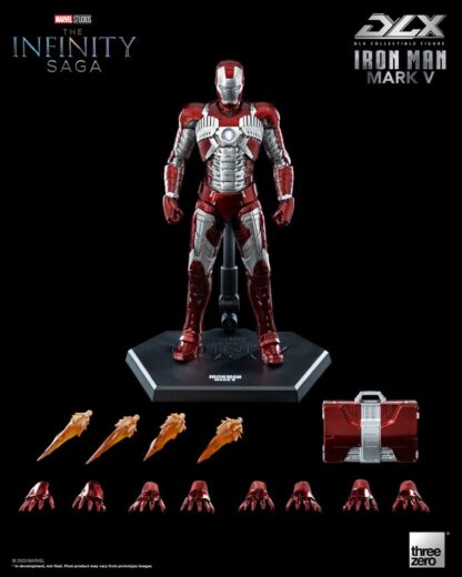 Infinity Saga DLX Actionfigur 1/12 Iron Man Mark 5 17 cm – Bild 2