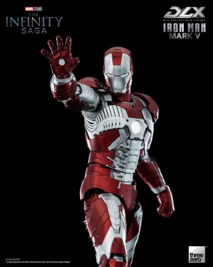 Infinity Saga DLX Actionfigur 1/12 Iron Man Mark 5 17 cm – Bild 5