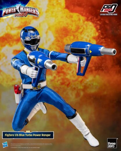 Power Rangers Turbo FigZero Actionfigur 1/6 Blue Turbo Power Ranger 30 cm – Bild 4