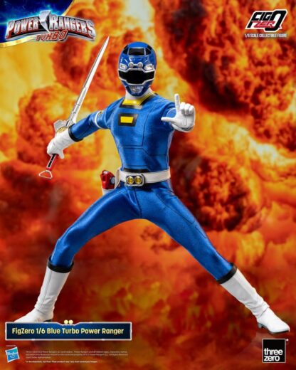 Power Rangers Turbo FigZero Actionfigur 1/6 Blue Turbo Power Ranger 30 cm – Bild 5