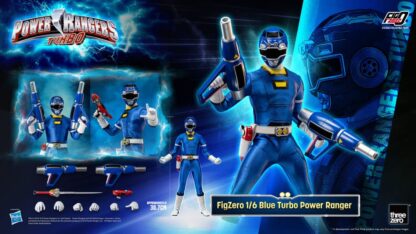 Power Rangers Turbo FigZero Actionfigur 1/6 Blue Turbo Power Ranger 30 cm – Bild 8