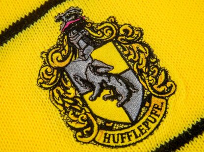 Harry Potter Schal Hufflepuff Thin Stripes (Hanger) 160 cm – Bild 3