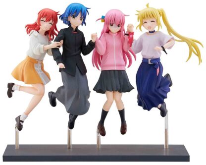 Bocchi the Rock! Statuen 4er-Set Jumping Girl(s) 20 cm