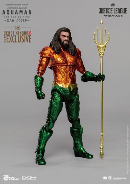 Justice League Dynamic 8ction Heroes Actionfigur 1/9 Aquaman Comic Color Ver. 20 cm