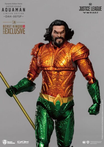 Justice League Dynamic 8ction Heroes Actionfigur 1/9 Aquaman Comic Color Ver. 20 cm – Bild 2