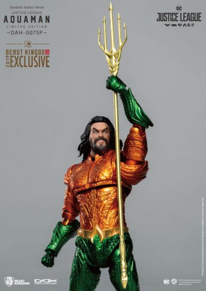 Justice League Dynamic 8ction Heroes Actionfigur 1/9 Aquaman Comic Color Ver. 20 cm – Bild 3