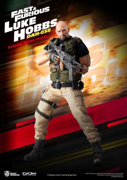 Fast & Furious Dynamic 8ction Heroes Actionfigur 1/9 Luke Hobbs 21 cm – Bild 2