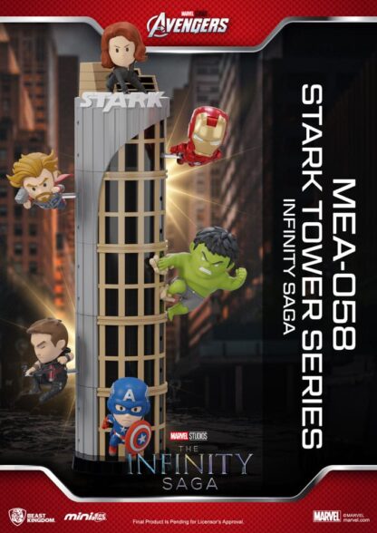 Marvel Mini Egg Attack Figuren 12 cm The Infinity Saga Stark Tower Series Sortiment (6)