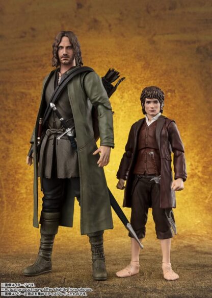 Herr der Ringe S.H. Figuarts Actionfiguren Frodo Beutlin & Gollum – Bild 7