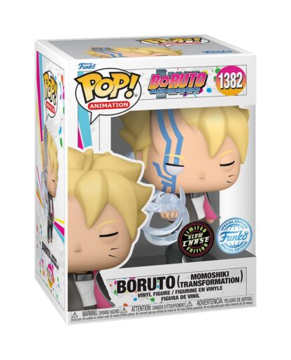 Boruto POP! Animation Vinyl Figur Boruto (Momo Transf) Chase (Glow in the Dark) 9 cm Sortiment (6) – Bild 2