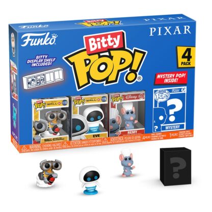 Pixar Bitty POP! Vinyl Figuren 4er-Pack Wall-E 2,5 cm