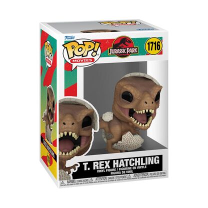 Jurassic Park Hatchling POP! Movies Vinyl Figur Tyrannosaurus Rex 9 cm – Bild 2