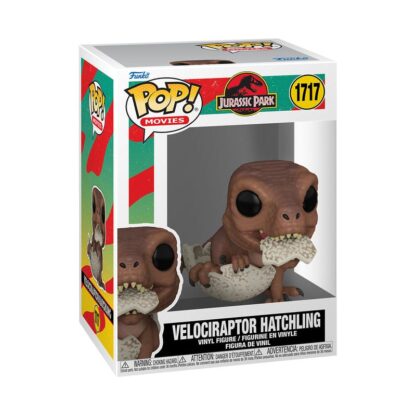 Jurassic Park Hatchling POP! Movies Vinyl Figur Velociraptor 9 cm – Bild 2