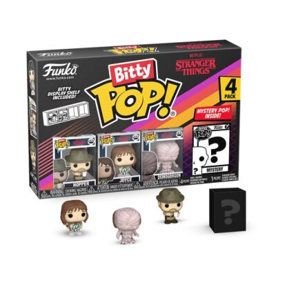 Stranger Things Bitty POP! Vinyl Figuren 4er-Pack Hopper 2,5 cm