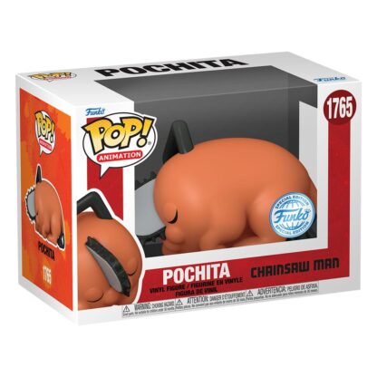 Chainsaw Man POP! Movies Vinyl Figur Sleeping Pochita Exclusive 9 cm – Bild 2