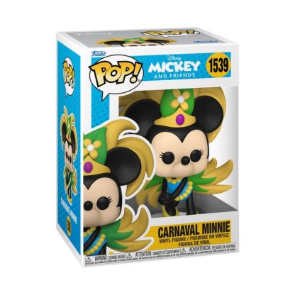 Mickey ATW POP! Disney Vinyl Figur Carnaval Minnie 9 cm – Bild 2