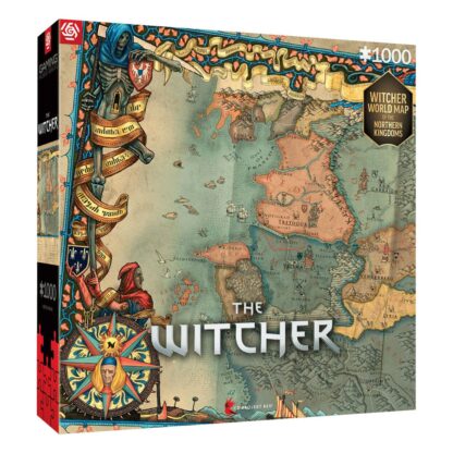 The Witcher 3 Gaming Puzzle The Northern Kingdoms (1000 Teile) – Bild 5