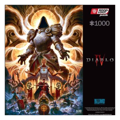 Diablo IV Gaming Puzzle Inarius The Father (1000 Teile) – Bild 3