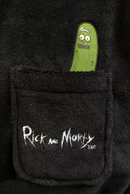 Rick & Morty Fleece-Bademantel Pickle Rick – Bild 2