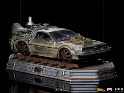 Zurück in die Zukunft III Art Scale Statue 1/10 DeLorean 57 cm - Beschädigte Verpackung – Bild 4