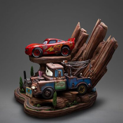 Cars Deluxe Art Scale Statue 1/10 Lightning Mcqueen & Hook 31 cm – Bild 11