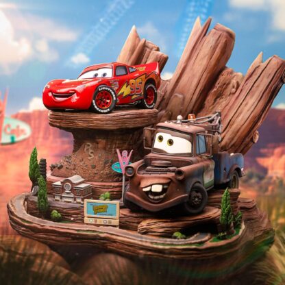 Cars Deluxe Art Scale Statue 1/10 Lightning Mcqueen & Hook 31 cm – Bild 13