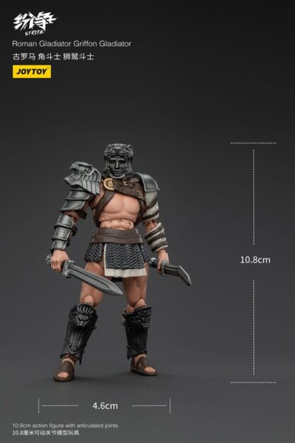 Strife Actionfigur 1/18 Roman Gladiator Griffon Gladiator 11 cm – Bild 8