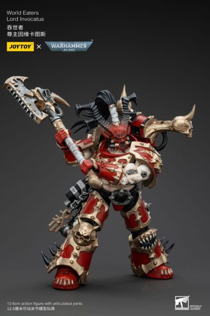 Warhammer 40k Actionfigur 1/18 World Eaters Lord Invocatus 13 cm – Bild 19