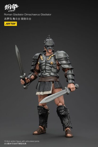 Strife Actionfigur 1/18 Roman Gladiator Dimachaerus Gladiator 11 cm – Bild 2