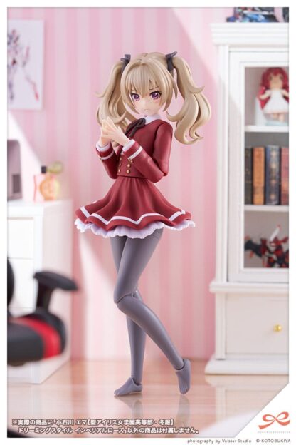 Sousai Shojo Teien Plastic Model Kit 1/10 Emma Koishikawa (St. Iris Gakuen Girl´s High School Winter Clothes) Dreaming Style Imperial Rose 14 cm – Bild 2