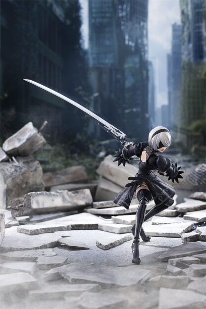 Nier:Automata Ver1.1a Figma Actionfigur 2B (YoRHa No.2 Type B) 16 cm – Bild 3