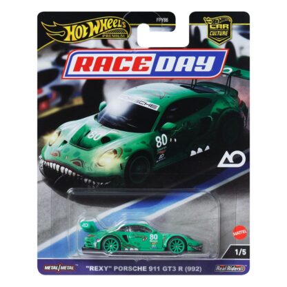 Hot Wheels Premium Diecast Fahrzeuge 1/64 Race Day 976D Sortiment (10) – Bild 2