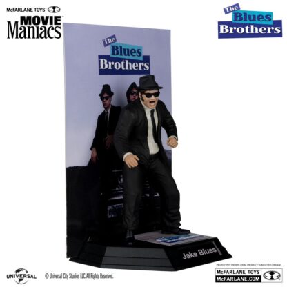 The Blues Brothers Movie Maniacs Actionfiguren 2er-Pack Jake & Elwood Blues (Gold Label) 15 cm - Beschädigte Verpackung – Bild 3