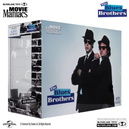 The Blues Brothers Movie Maniacs Actionfiguren 2er-Pack Jake & Elwood Blues (Gold Label) 15 cm - Beschädigte Verpackung – Bild 9