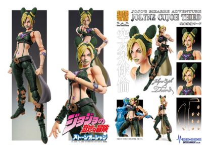 JoJo's Bizarre Adventure Part 6 Stone Ocean Super Action Actionfigur Chozokado Jolyne Cujoh Third 15 cm – Bild 7