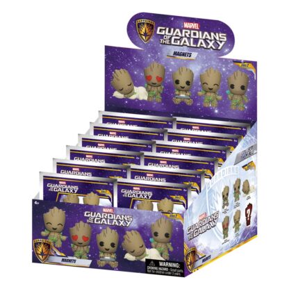 Guardian of the Galaxy 3D Magnete Groot Series 2 Display (12) – Bild 3