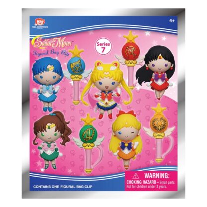 Sailor Moon 3D PVC-Taschenanhänger Series 7 Display (24) – Bild 2