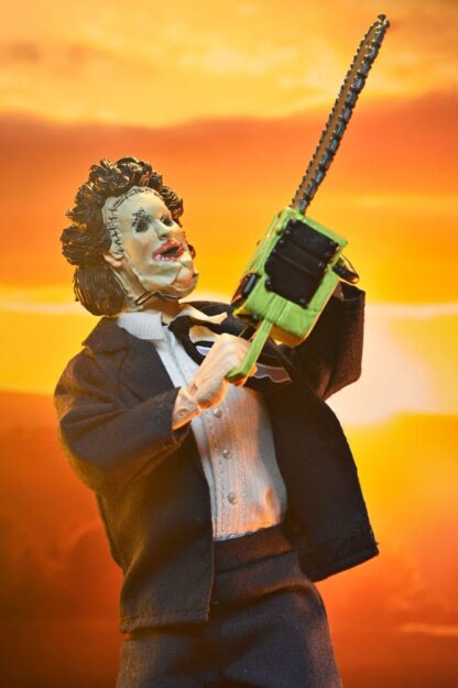 Texas Chainsaw Massacre Clothed Actionfigur Leatherface (Pretty Woman Mask) 50th Anniversary 20 cm – Bild 10